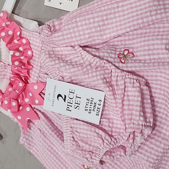 NWT baby butterfly dress 6-9 months - Picture 6 of 12